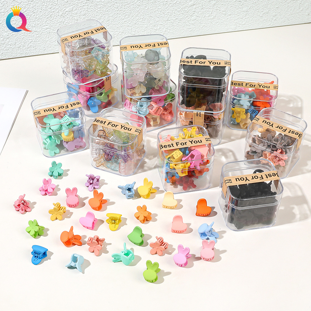 Qiyue Amazon Mini small clip, bangs clip, broken hair clip, children's side clip, hair accessory wholesale details Picture