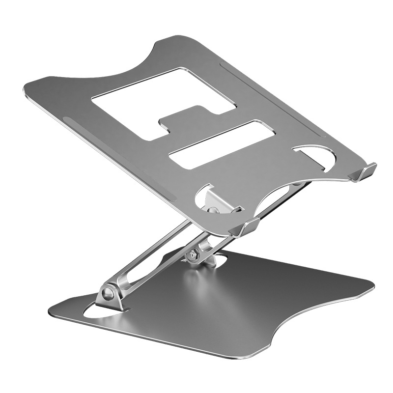 A new type of carbon steel laptop stand with a desktop height increase, suspended and vertical height that can be lifted and lowered Item Picture