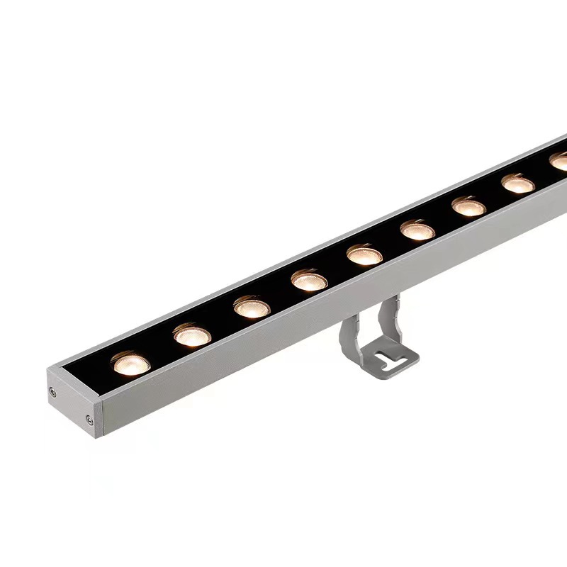 led wall-washing lights, outdoor waterproof building hard light strips, 24v lighting, bridge beautification, guardrail tube strip spotlights Item Picture