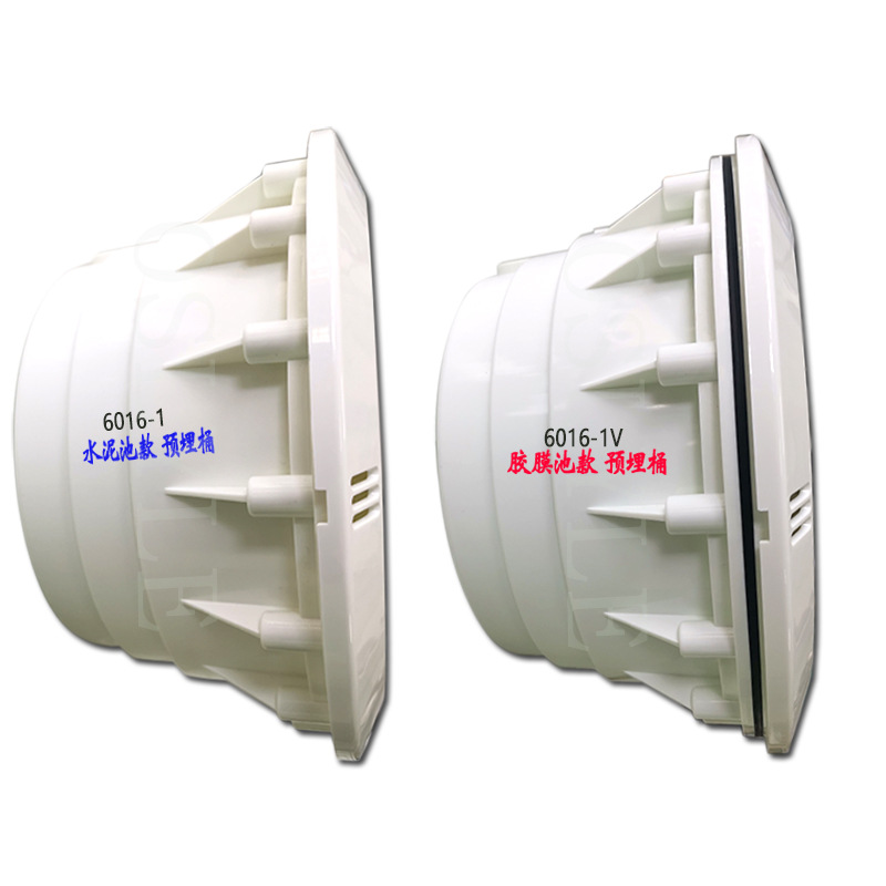 Wholesale of led swimming pool light cement film embedded parts, water pool underwater bottom PAR56 lamp cup embedded buckets Application Scenario