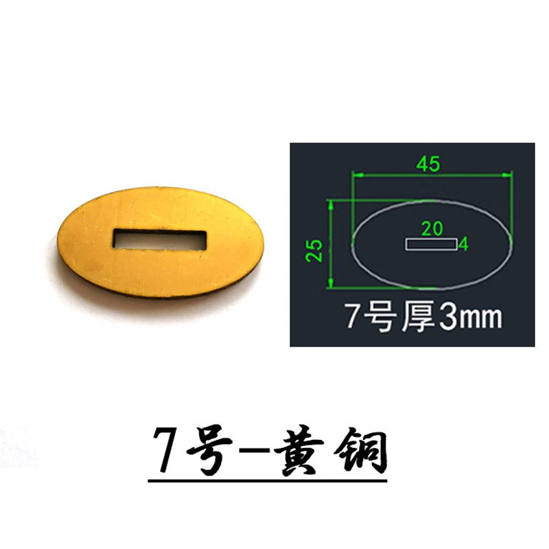 New creative knife handle accessories, copper and brass handguard, diy copper handguard knife handle, handguard knife undefined