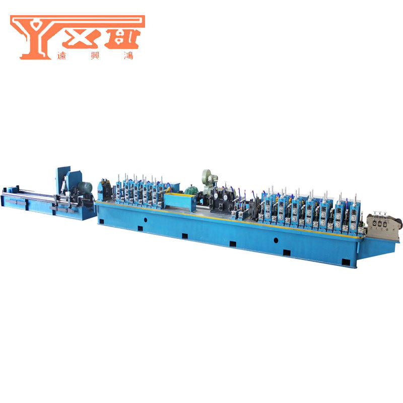 High-frequency straight seam welded pipe machine production line, high-precision automatic welded pipe machine, welded pipe production equipment Item Picture