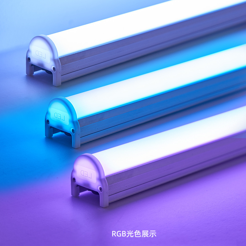 LED guardrail tubes, running horse line lights, seven-color contour lights, waterproof intelligent external control lighting, advertising signs, neon lights details Picture