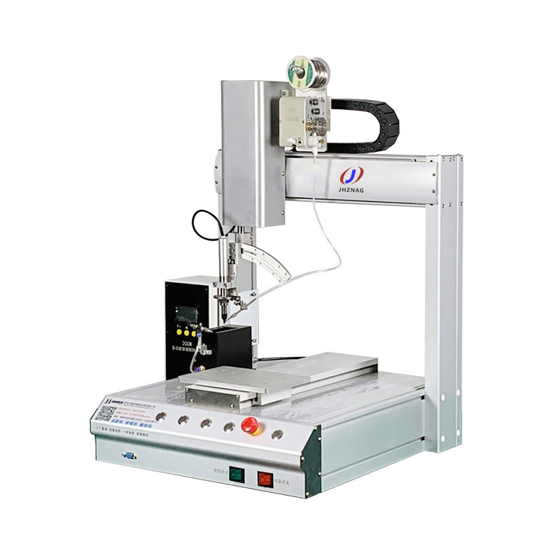 Desktop 331 automatic soldering machine, PCB circuit board soldering, spot soldering, drag soldering, LED lamp wire automatic soldering machine Item Picture