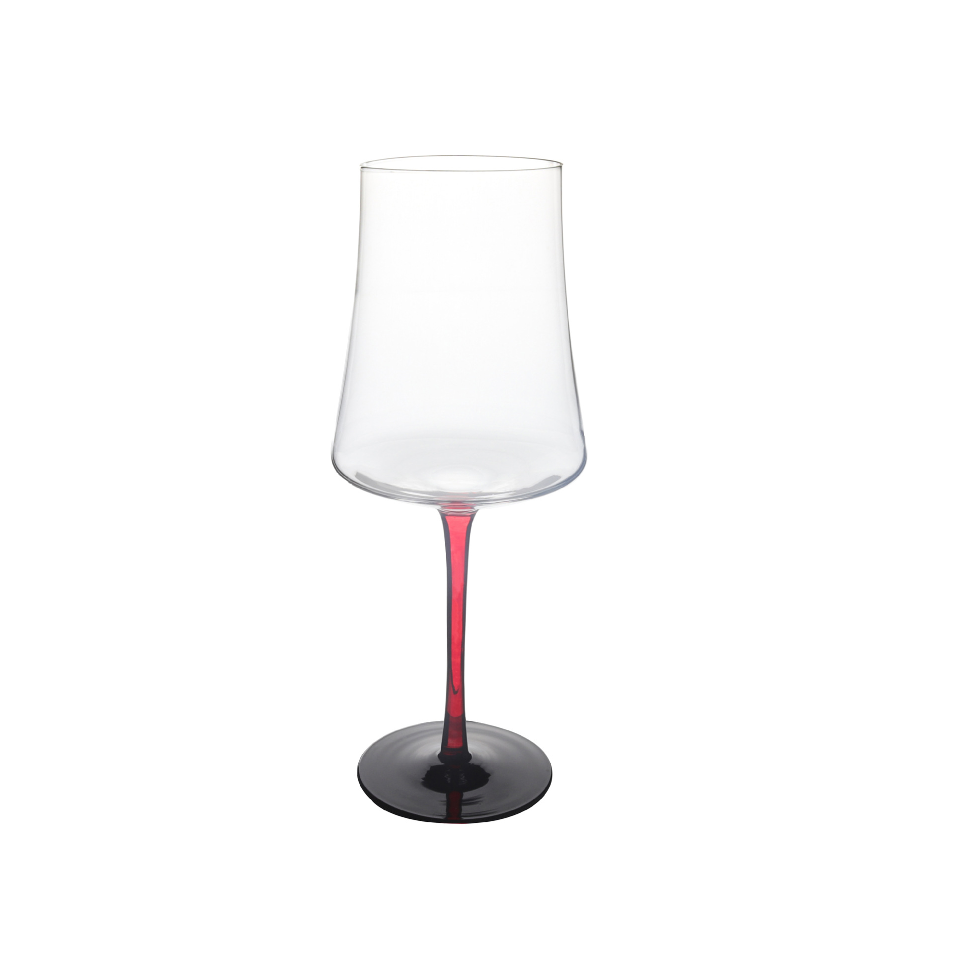 Crystal glass cinched waist red wine glass, simple tall wine glass, creative wine glass, home light luxury red wine glass Item Picture