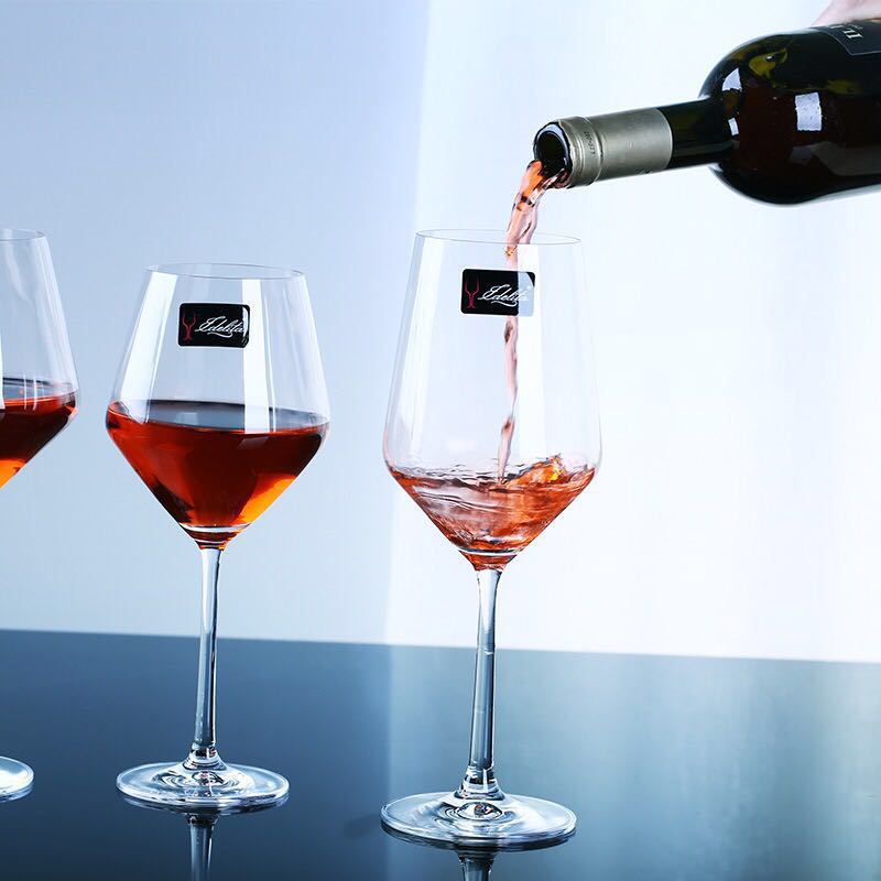 Idelita crystal glass red wine glasses, home highball glasses, Bordeaux red wine glasses, Burgundy glasses details Picture