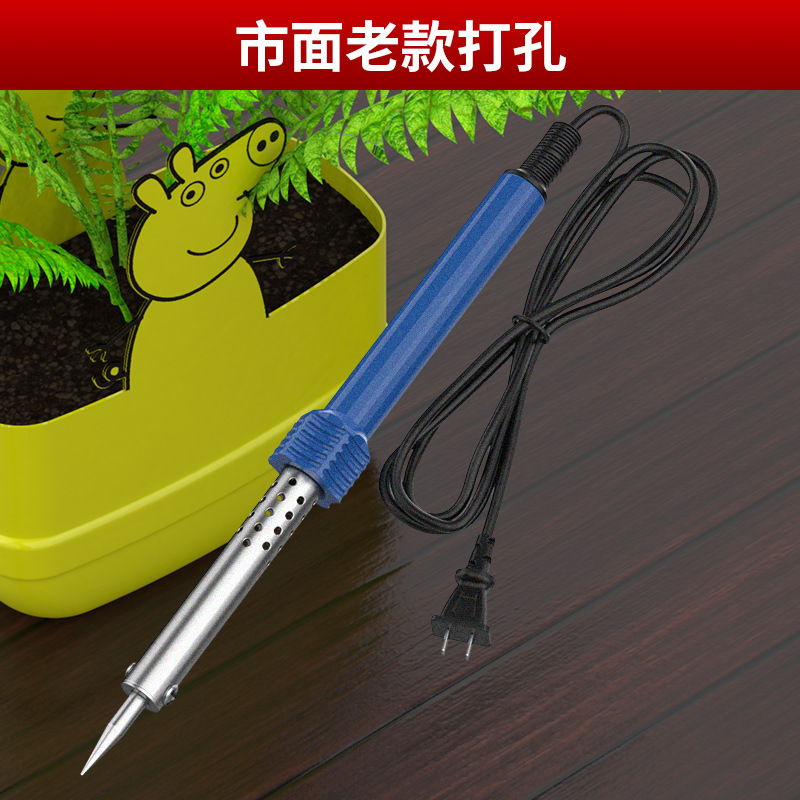 Electric hot cutting knife, plastic cutting diy flower pot drilling, PVC board electric hot cutting knife, sponge hot melt knife, electric eight-pole undefined