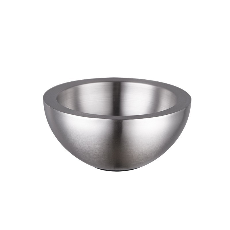 304 stainless steel salad bowl, salad basin, double-layer salad basin, European-style fruit plate, salad plate, fruit plate, mixing bowl Item Picture