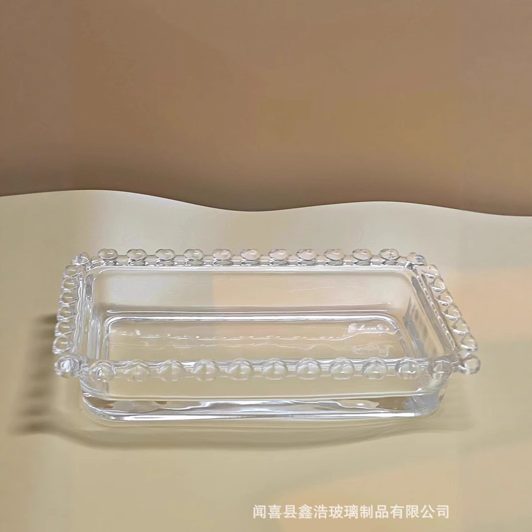 Wholesale InS-style heart-shaped lace fruit platters, modern creative dried fruit platters, home living room coffee table ornaments details Picture