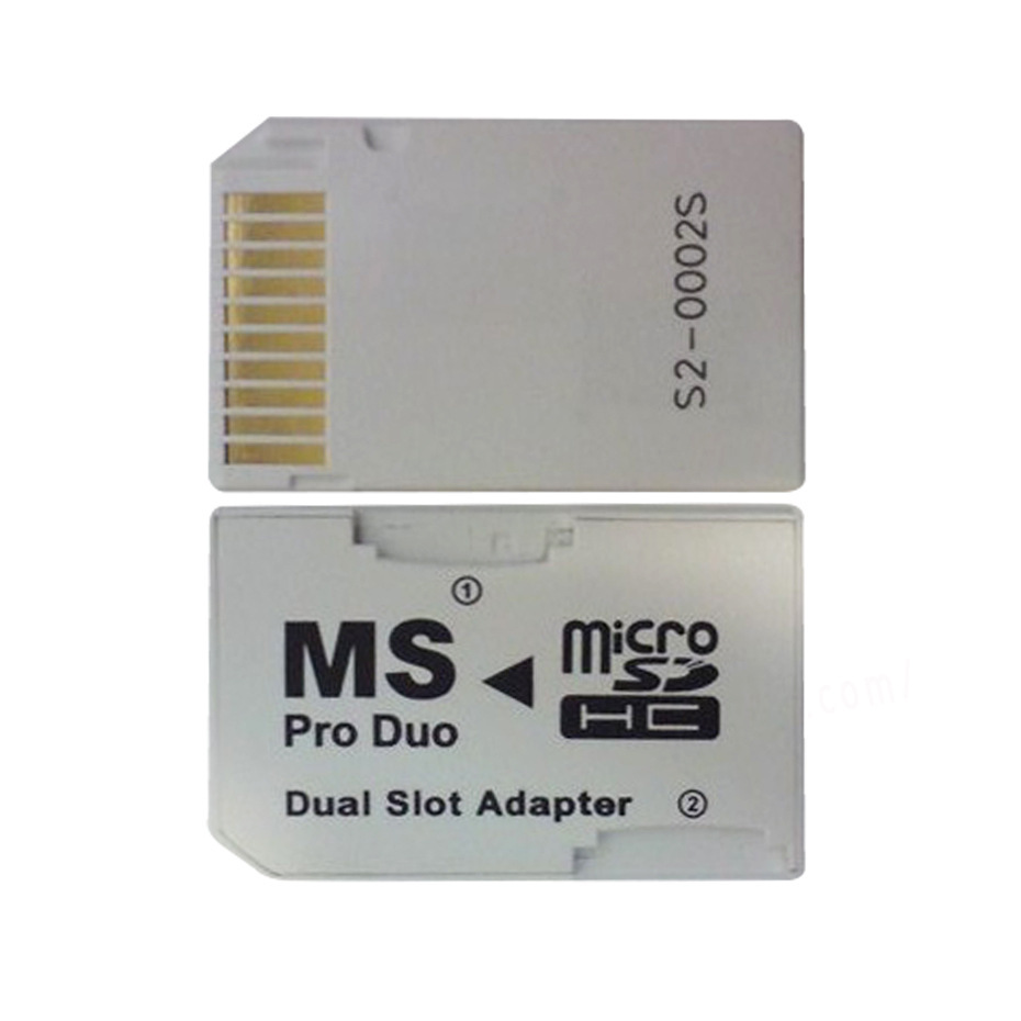 PSP memory card holder, dual TF card to MS memory stick, dual armor CR5400 supports up to 64GB details Picture