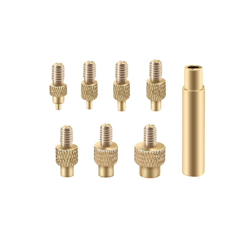 Hot-melt nut indenter, brass insert, embedding tool, soldering iron heating head, 3D printer accessories M2-M8M6 Item Picture