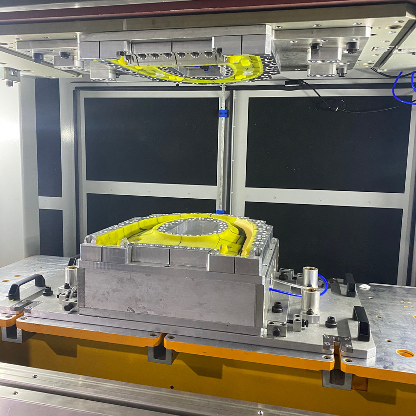 Vibration friction welding machine glove box intake manifold mold automotive lamp vibration friction machine fixture manufacturer Specification drawing