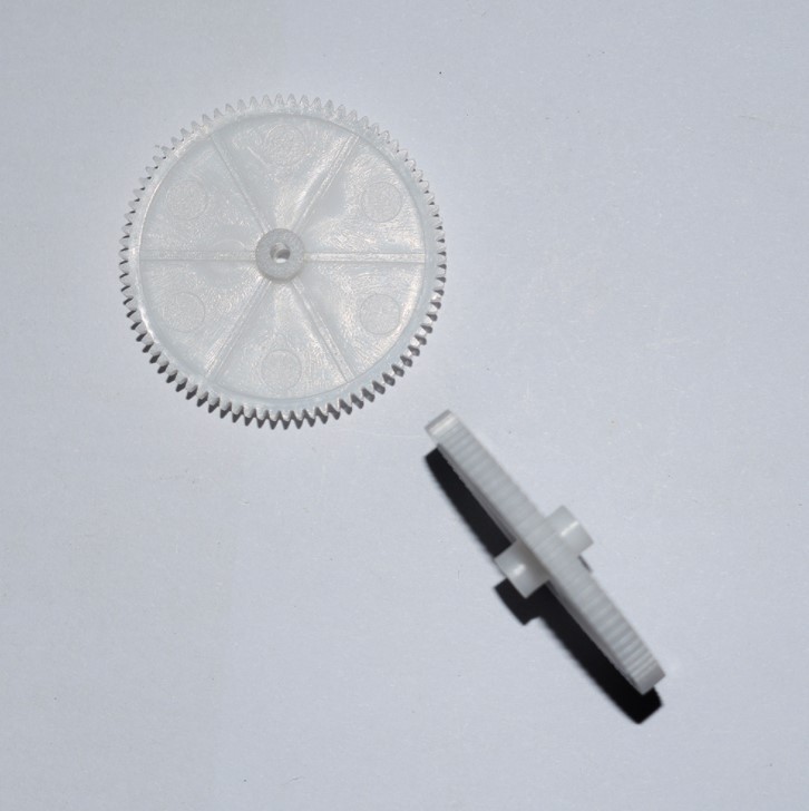 A comprehensive collection of 0.5-module 78-tooth plastic gears with 2.5mm holes for toy accessories, including 5 782.5a spur gears Specification drawing