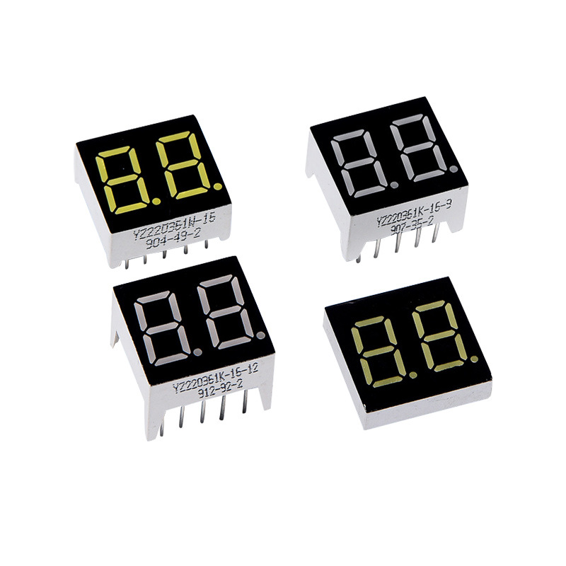 The manufacturer supplies 0.36-inch two-digit digital tube led digital tube display module with common cathode and common anode digital tubes Item Picture