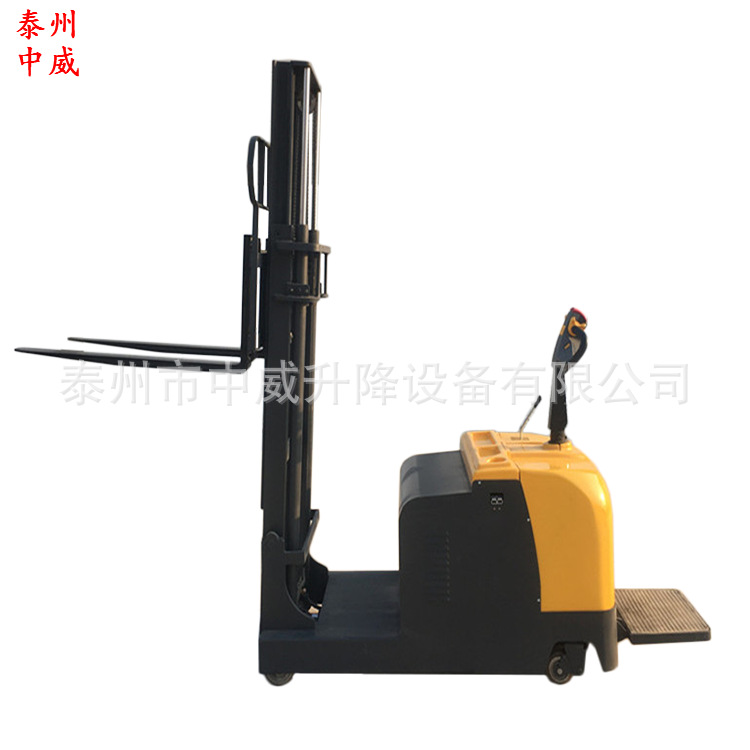 1-ton and 2-ton electric forklifts, 5-meter and 6-meter legless fully automatic stackers, hydraulic stackers, and electric bottle lift loading and unloading forklifts Item Picture