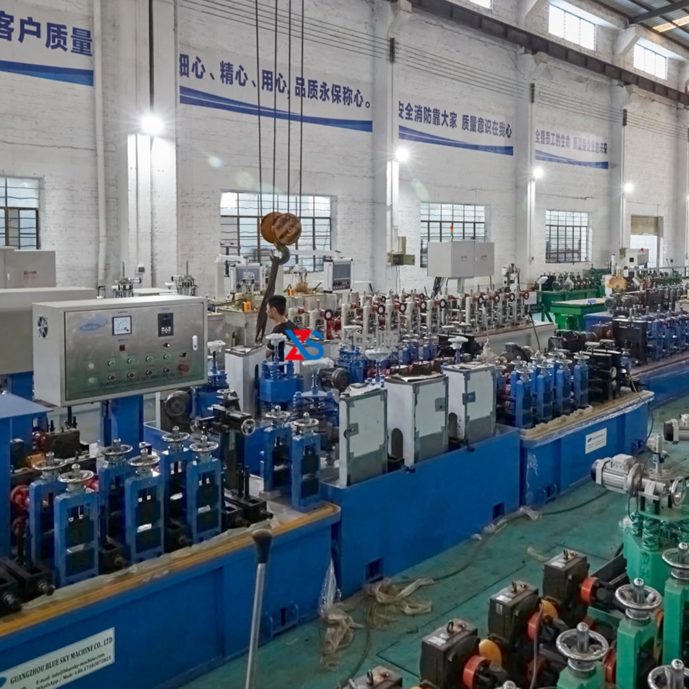 Stainless steel heat exchange pipe machine, welded pipe equipment, pipe production machinery and equipment manufacturer details Picture