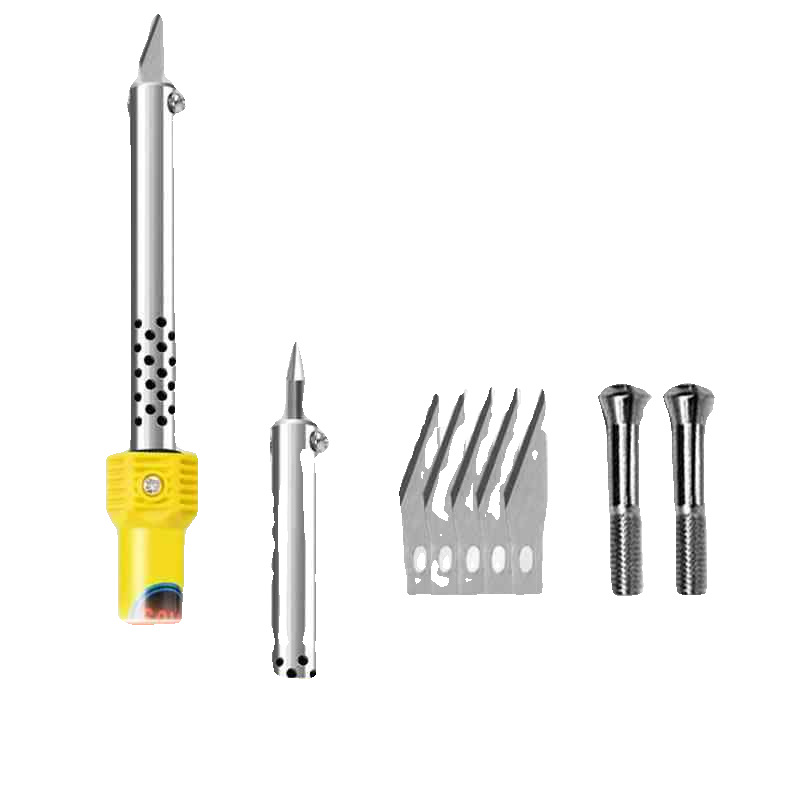 External heating electric engraving knife, soldering iron and heating knife dual-purpose, flowerpot drilling, ironing and cutting, household handcrafted Jin Ye Item Picture