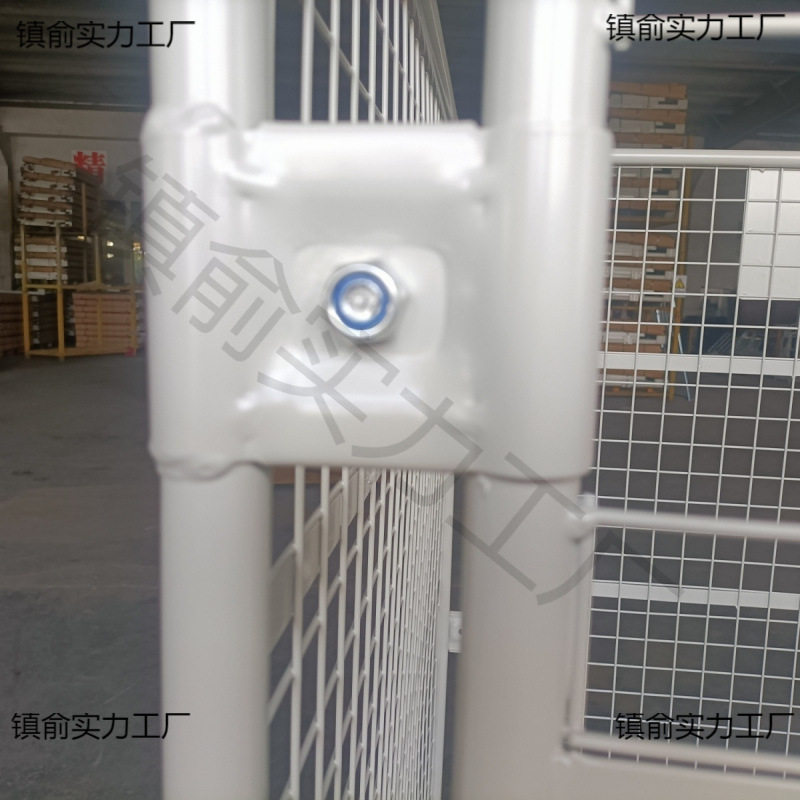 LP mobile logistics trolley, folding storage cage trolley, turnover and handling, universal express storage with wheels, durable and foldable Item Picture
