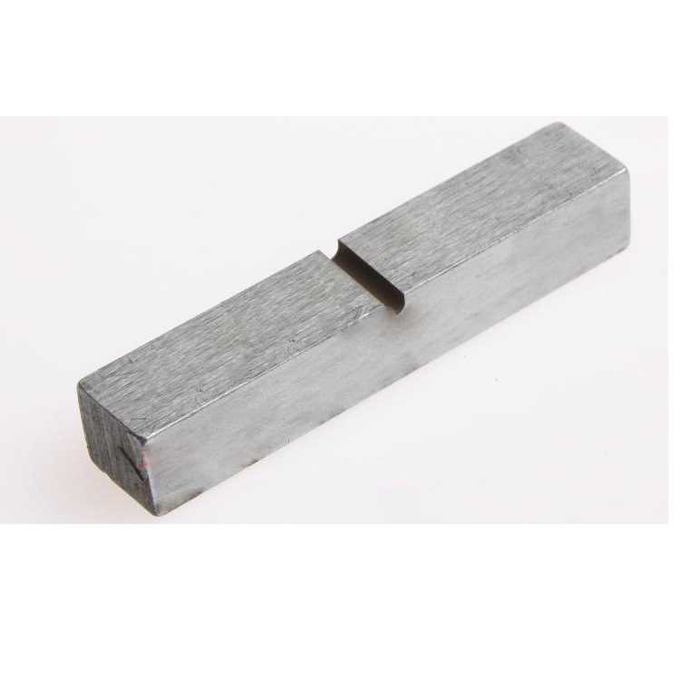 Impact specimen notch hydraulic broaching machine manual broaching machine UV type special cutting broach, universal V2mmU2mm cutting tool Specification drawing