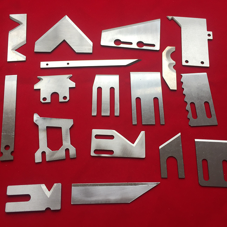Irregular and irregular-shaped blades, slitting blades, cutting blades provided in drawings, stainless steel CNC machine blades, sharp edges Specification drawing