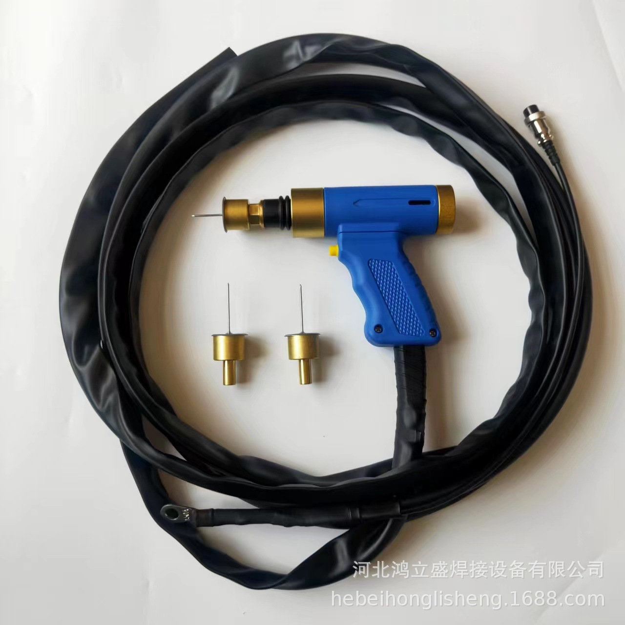 Insulation nail welding machine, welding gun, air duct insulation nail welding machine, lithium battery charging type insulation nail welding machine, ventilation duct welding machine details Picture