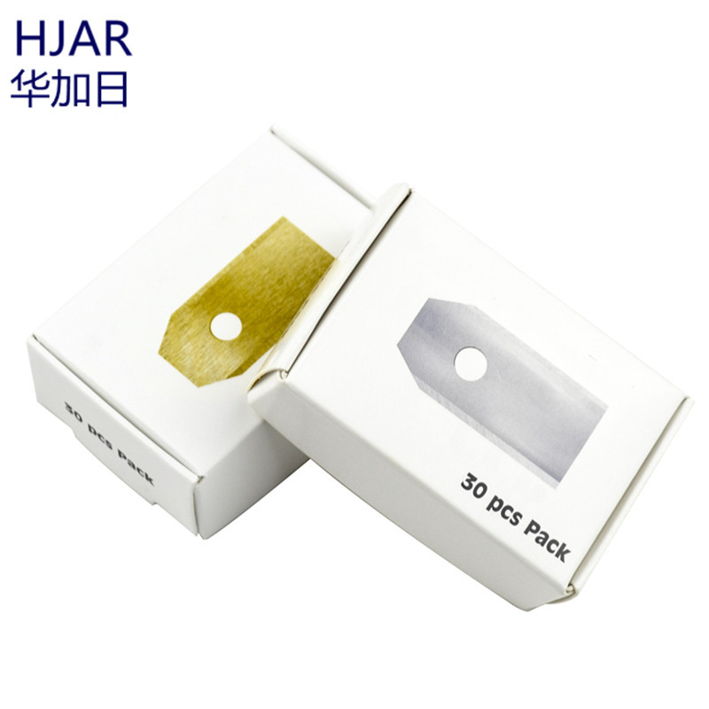 Stainless steel lawn mower blades, Fushihua lawn mower blades, garden machinery blades, weeding machine blades Item Picture