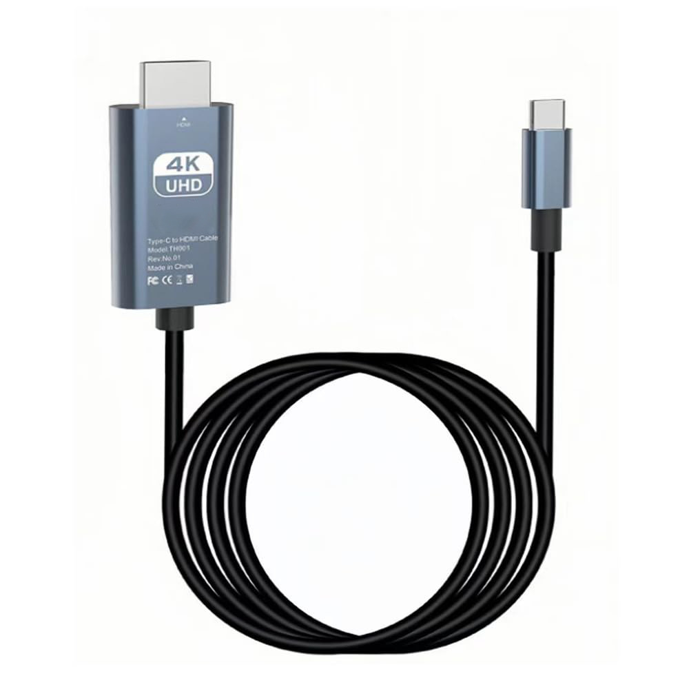 Type-c to hdmi screen projection cable, mobile phone, computer, tablet screen projection display, steam game console video adapter full figure