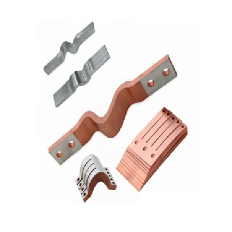 Copper-nickel complex flexible connection polymer diffusion welding sample, new energy flexible connection CCS integrated Busbar welding full figure