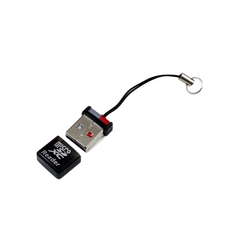 Ultra-mini card reader, tf mobile phone memory card, portable card reader, usb2.0 high-speed card reader, car card reader Item Picture