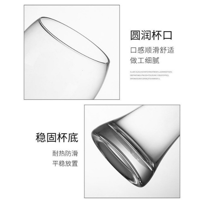 Waist-cinching draft beer glass, craft beer glass, large-capacity glass juice glass, European-style personalized commercial bar glass Application Scenario