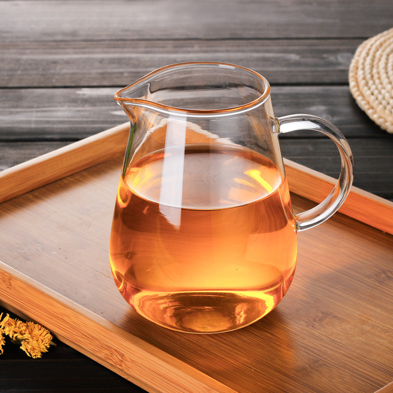 Gongfu tea set accessories, thickened glass fair cup, high-temperature resistant tea dispenser, large-capacity tea sea, tea set manufacturer wholesale details Picture