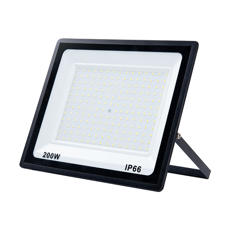 Cross-border ultra-thin small apple LED 50W 200W outdoor lighting waterproof floodlight high-brightness projection light Item Picture