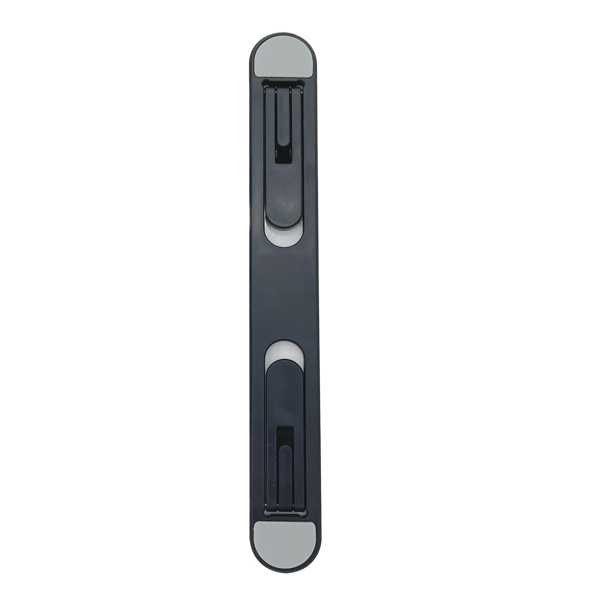 Cross-border desktop folding, invisible plastic, convenient heat dissipation, two-level adjustable height, laptop tablet stand Item Picture