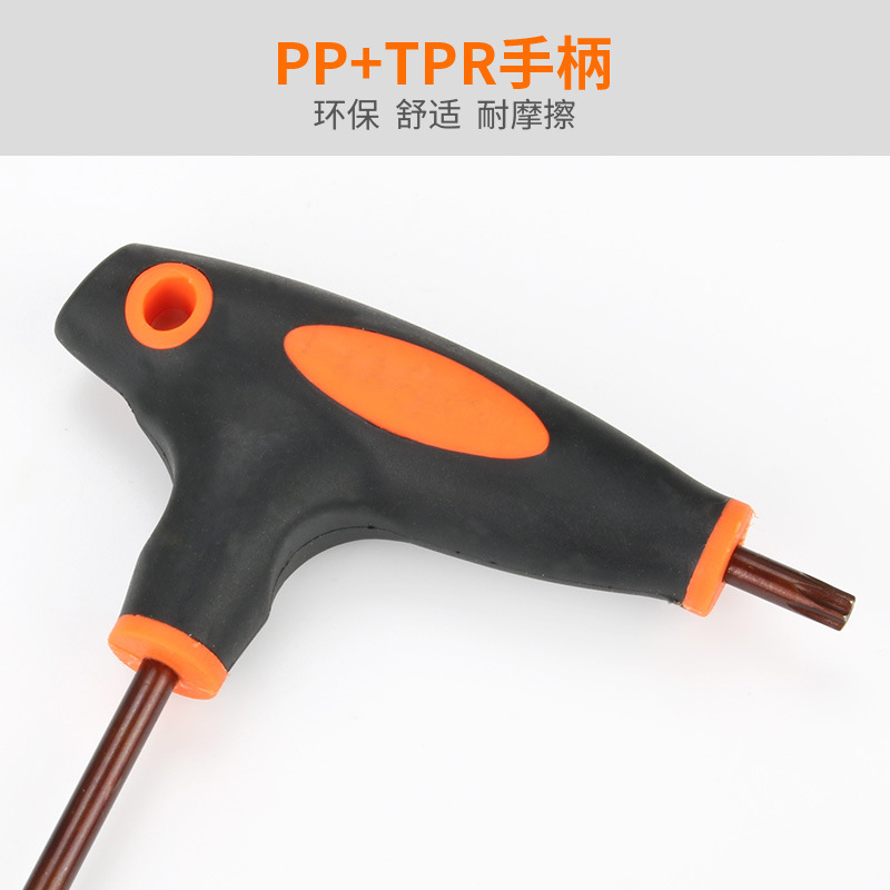 Hexagonal socket wrench set, T-shaped hexagonal socket wrench, single flower-shaped middle hole cross-head screwdriver, screwdriver Application Scenario