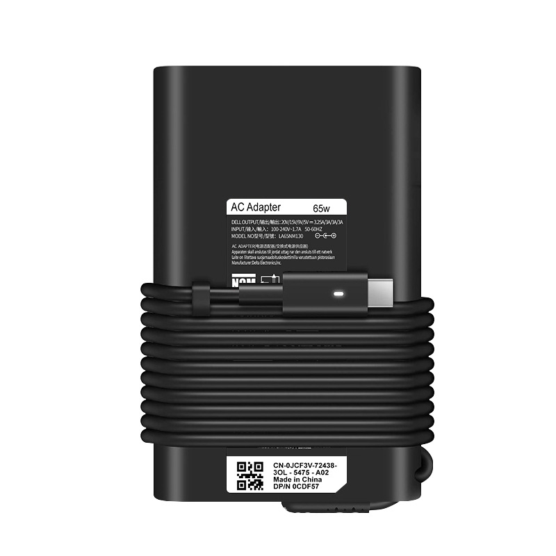 Compatible with 65w Dell laptop charger 20V3.25A laptop adapter type-c fast charging Item Picture