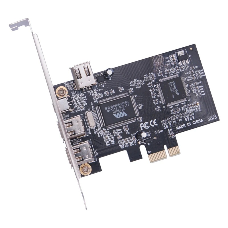 PCI-E 1394 video capture card, camera DV capture card, PCIE 1X 1394 Firewire card, driver-free Application Scenario