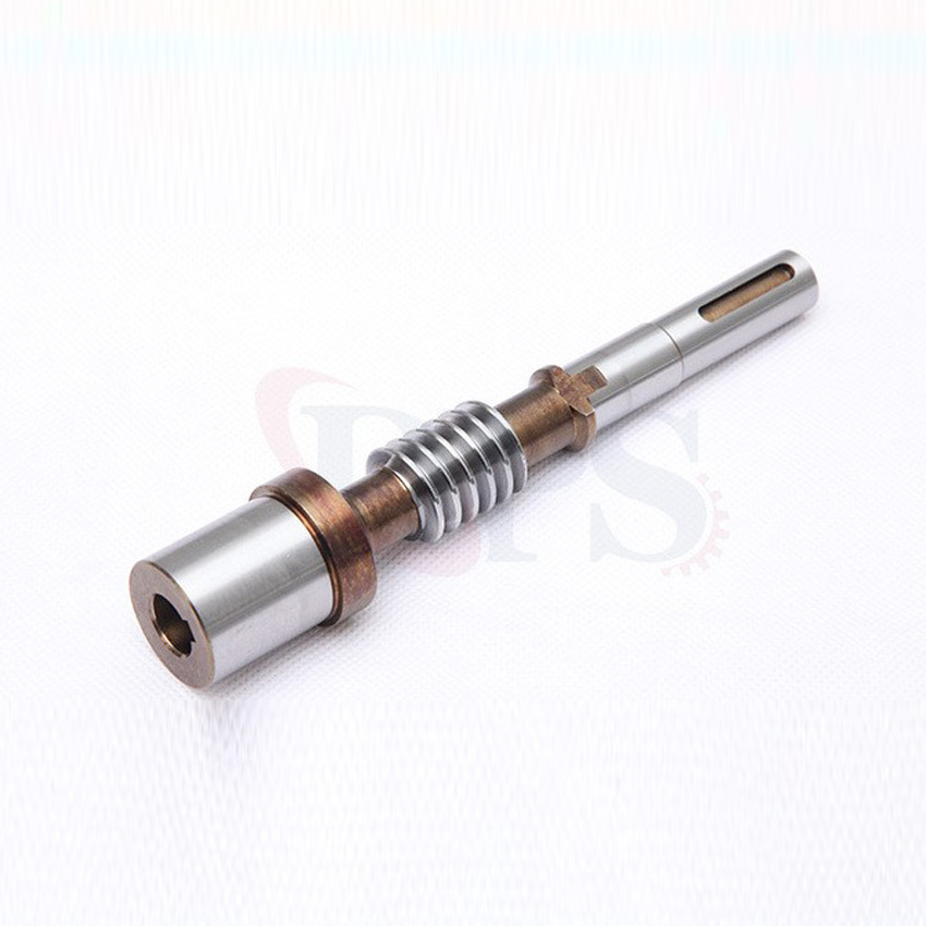 Manufacturer's automotive drive shaft, gear shaft, worm gear shaft, gear shaft, industrial agricultural machinery parts, please provide drawings and samples full figure
