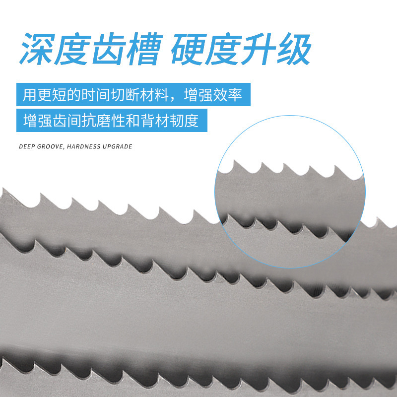Bimetallic band saw blade 3505, woodworking M42, metal cutting, aluminum profile, sharp steel, alloy steel sawing machine saw blade Application Scenario