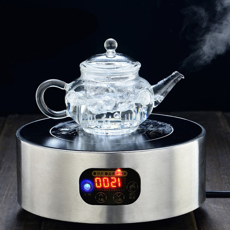 Wholesale glass teapots, household large-capacity filtered flower teapots, boiling teapots, brewing teapots, thickened high-temperature resistant tea sets Specification drawing