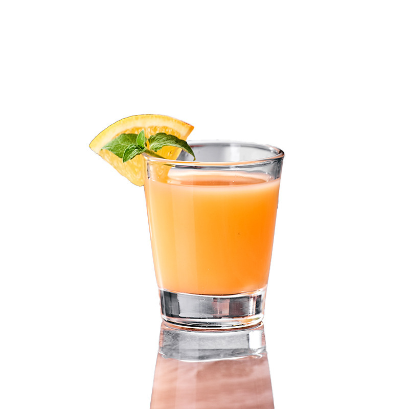 Cross-border 2oz small wine glasses, simple glass cups, spirits cups, juice cups, tasting glasses, bar one-sip cups, cocktail cups Item Picture
