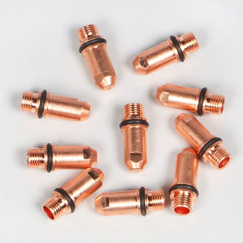 High-power water-cooled Songler 200 electrode nozzle, curved handle and straight handle cutting gun accessories, CNC plasma electrode nozzle Application Scenario