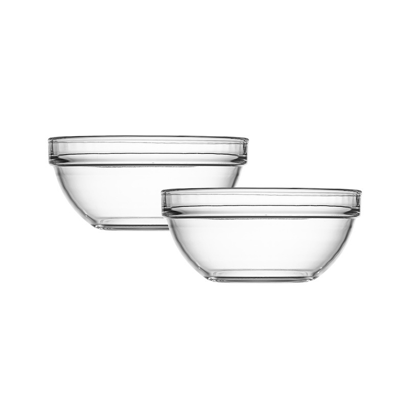 Lemeiya tempered glass bowl, transparent heat-resistant salad bowl, eating rice bowl, dessert bowl, home baking noodle bowl, microwave oven Item Picture