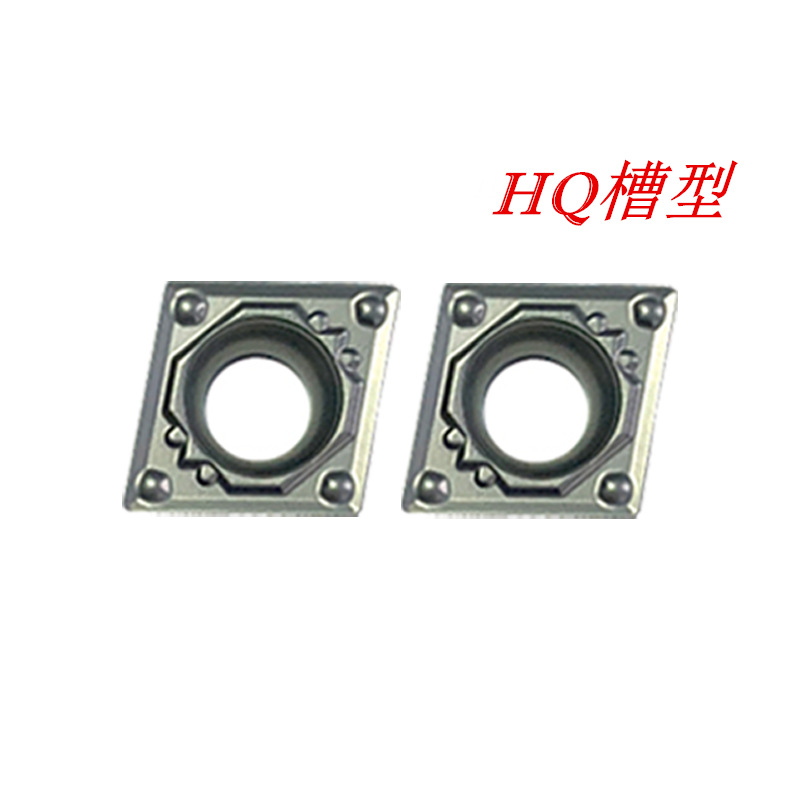 Metal ceramic rhombic boring CNC inserts CCMT060204/09T304-MT/HQ/FG steel part finish Specification drawing