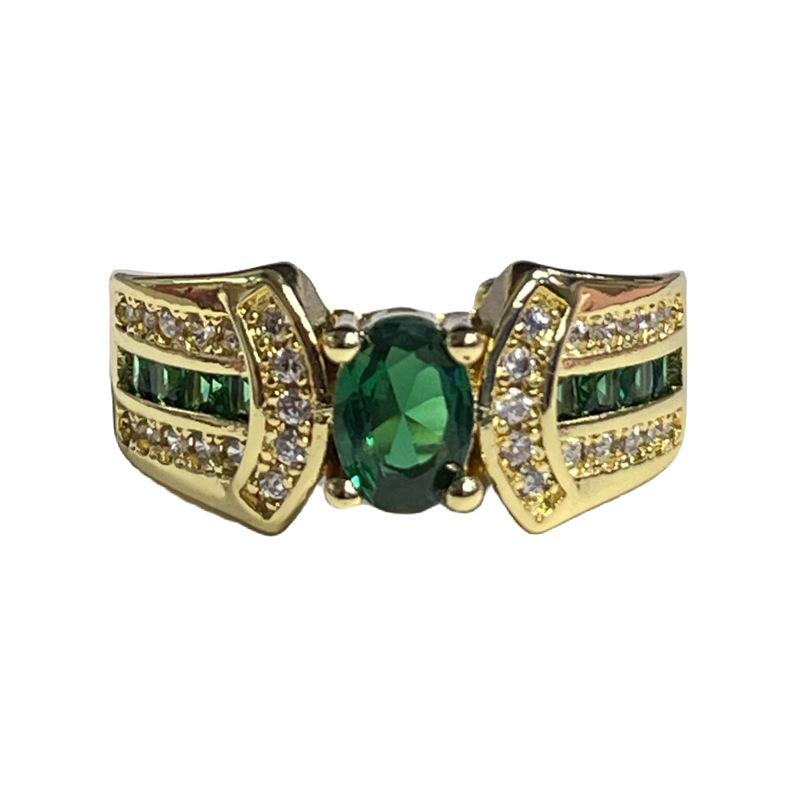 Cross-border French retro high-end style layering, niche and elegant hollowed-out opening ring, a delicate and cold style food ring for women Item Picture