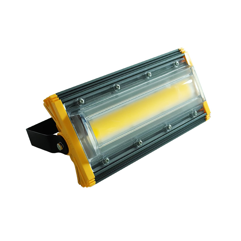 Wholesale of 50W, 100W and 150W outdoor courtyard floodlights, rainproof one-line sky lighting fixtures Item Picture