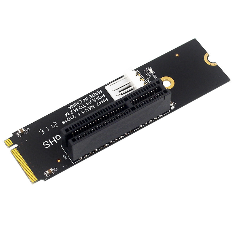 NGFF to PCI-E adapter Port M2 to PCIE expansion card NGFF to PCI-E X4 adapter card Application Scenario