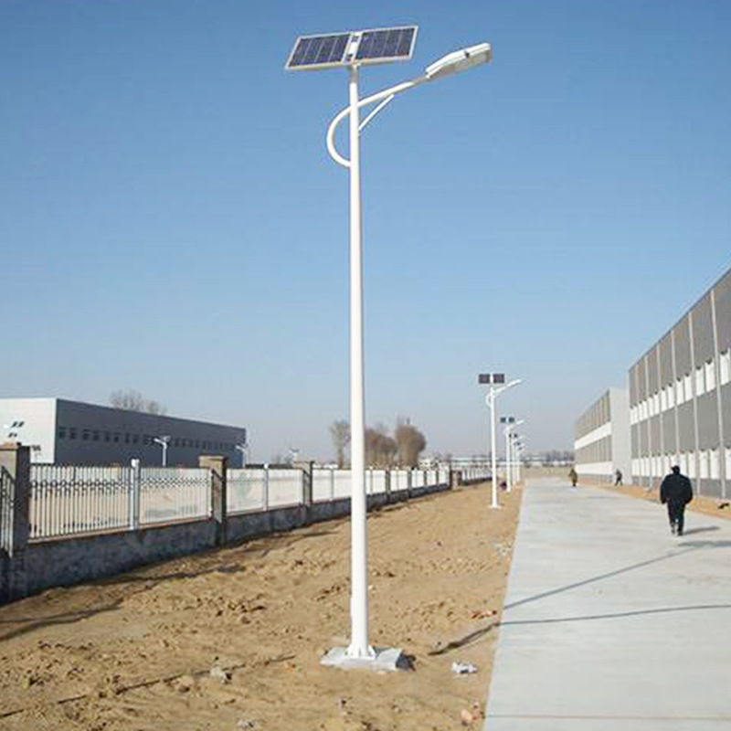 Solar street lamps for the new rural construction project, LED street lamp poles, municipal solar street lamps details Picture