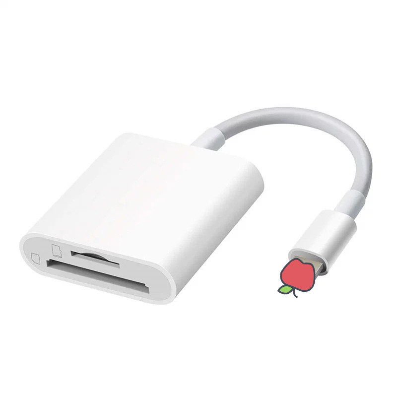 Suitable for iPhone iPad memory card reading camera SD/TF card reader adapter OTG data cable Item Picture