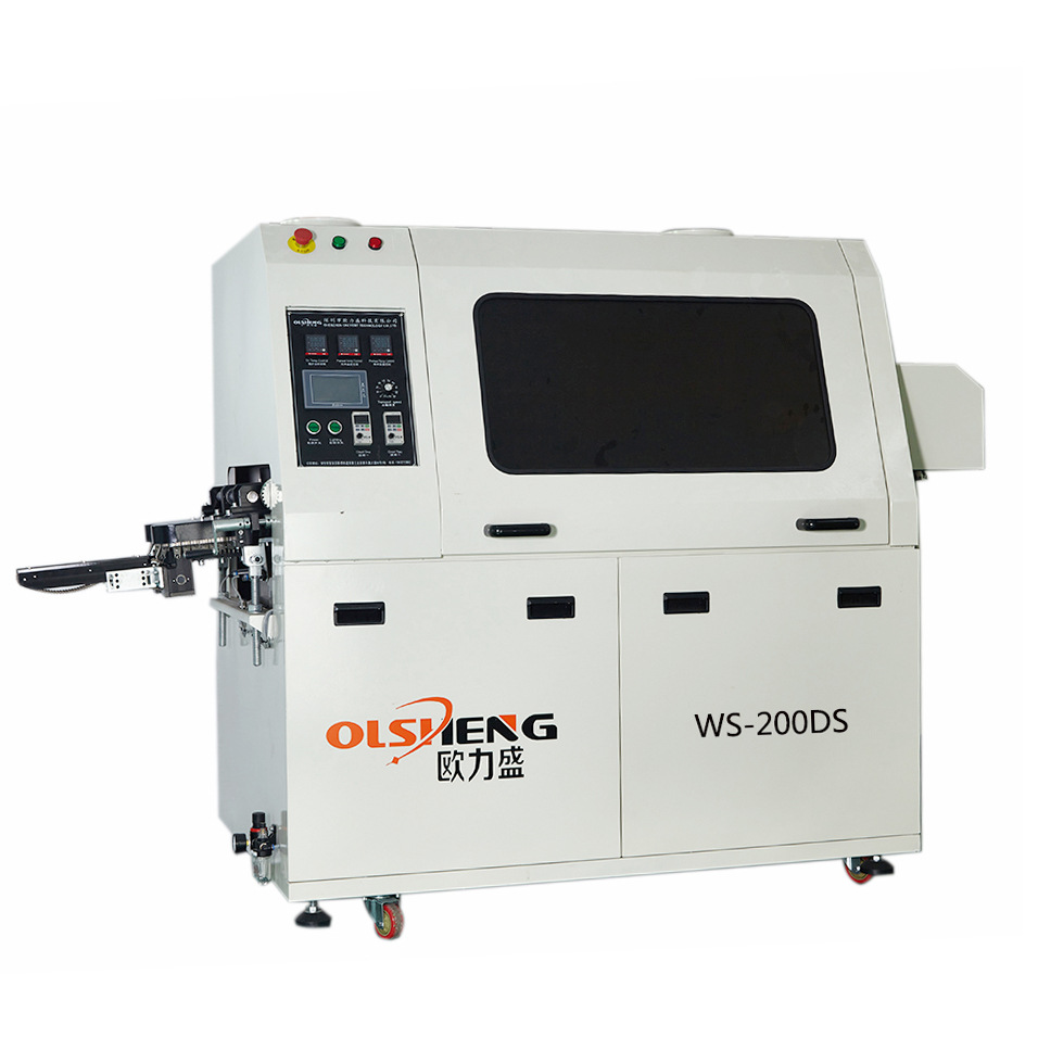 Oulisheng factory direct sales energy-saving and tin-saving small wave soldering machine, lead-free double wave soldering furnace, 200-wave soldering Item Picture