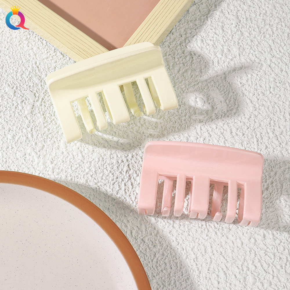 Qiyue Cross-border Hair combs, hairpins, high-end hairpins, shark hairpins for the back of the head, women's hair grips, hair accessories wholesale Specification drawing